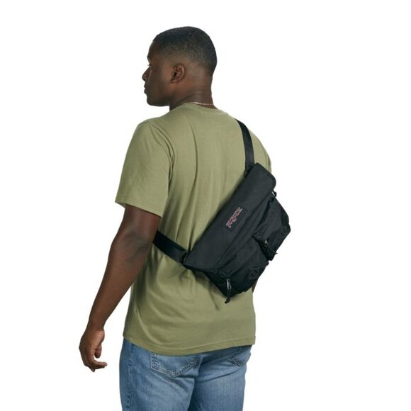 Jansport LARIMER CROSSBODY BAG Black Worn Once - Picture 2 of 8